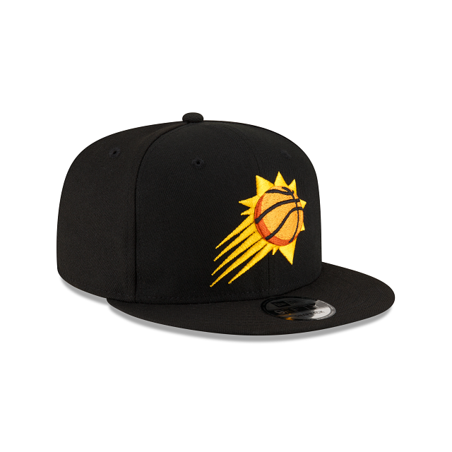 Phoenix Suns NBA New Era Men Black 9Fifty Basic Snapback product image 7, provided for visual reference and product detail