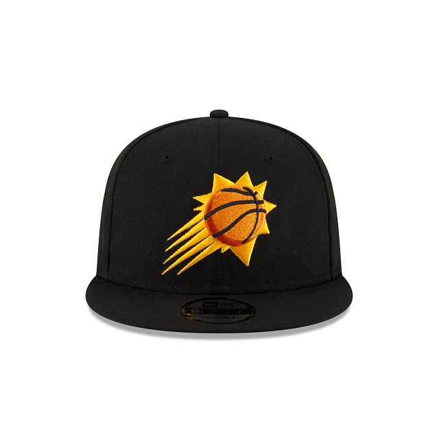 Phoenix Suns NBA New Era Men Black 9Fifty Basic Snapback product image 6, provided for visual reference and product detail