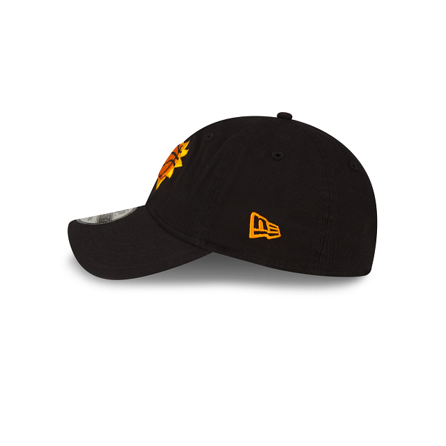 Phoenix Suns NBA New Era Men Black 9Twenty Core Classic Adjustable Hat product image 4, provided for visual reference and