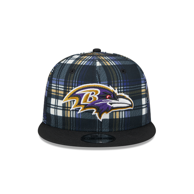 Baltimore Ravens NFL New Era Men Black 9Fifty Sideline Snapback product image 7, provided for visual reference and product