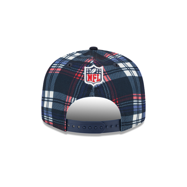 Houston Texans NFL New Era Men Navy 9Fifty Sideline Snapback product image 2, provided for visual reference and product