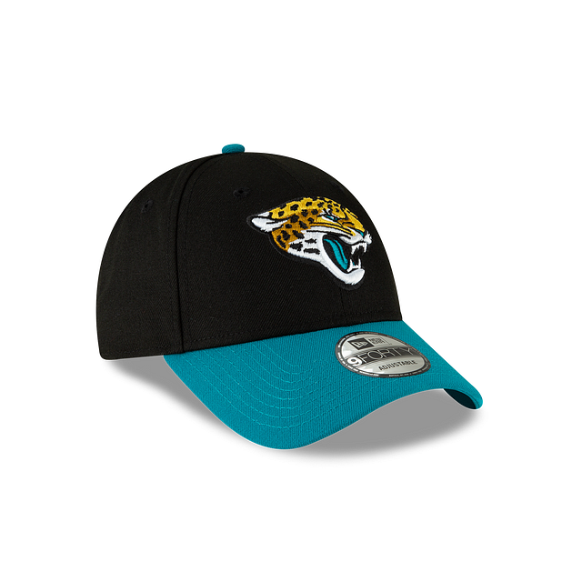 Jacksonville Jaguars NFL New Era Men Black/Green 9Forty The League Two Tone Adjustable Hat product image 4, provided for
