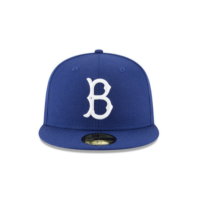 Brooklyn Dodgers MLB New Era Men Royal 59Fifty Cooperstown 1949 Wool Fitted Hat product image 4, provided for visual