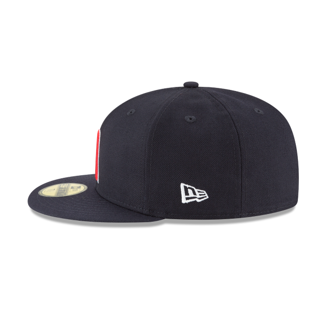 California Angels MLB New Era Men Navy 59Fifty Cooperstown 1971 Wool Fitted Hat product image 5, provided for visual