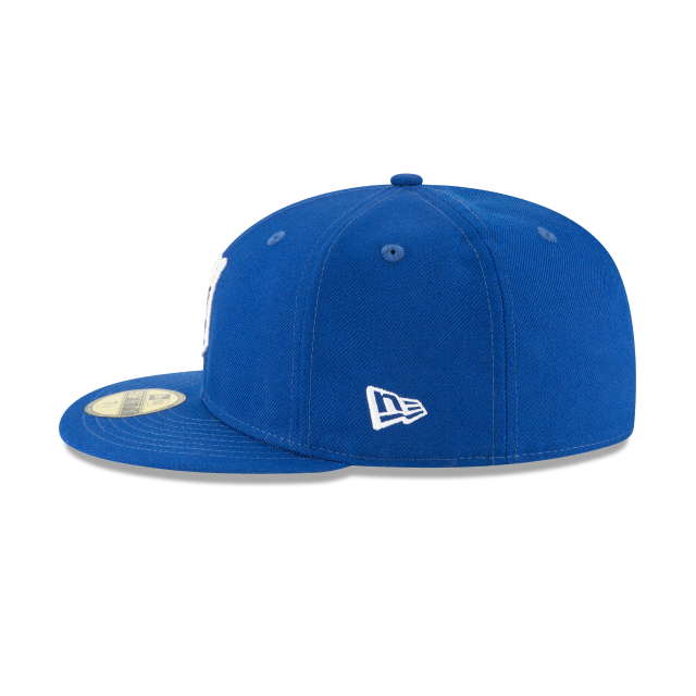Kansas City Royals MLB New Era Men Royal 59Fifty Cooperstown 1971 Wool Fitted Hat product image 4, provided for visual