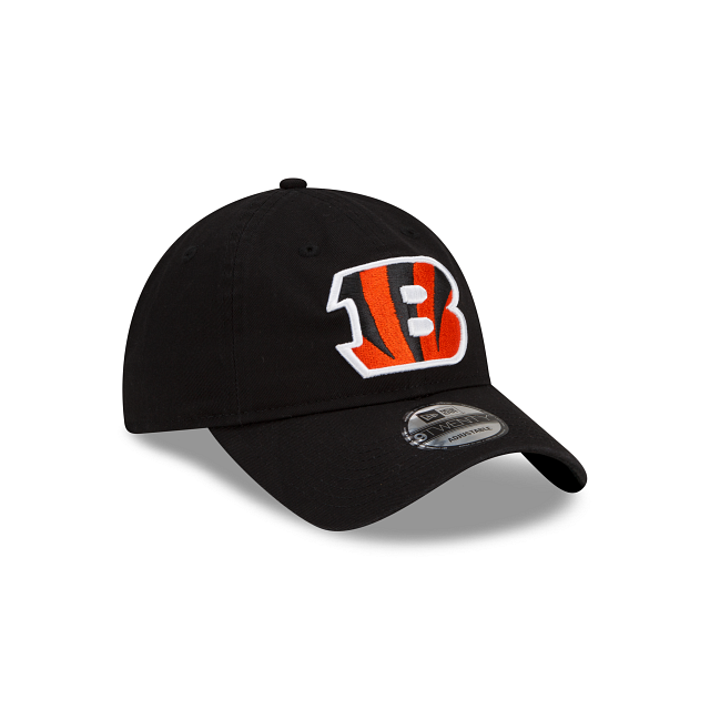 Cincinnati Bengals NFL New Era Men Black 9Twenty Core Classic Adjustable Hat product image 7, provided for visual reference
