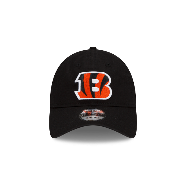 Cincinnati Bengals NFL New Era Men Black 9Twenty Core Classic Adjustable Hat product image 6, provided for visual reference