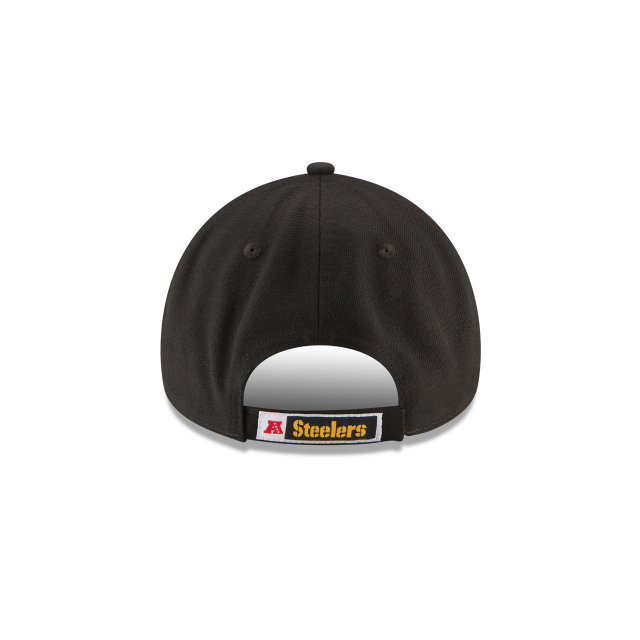 Pittsburgh Steelers NFL New Era Men Black 9Forty The League Adjustable Hat product image 2, provided for visual reference