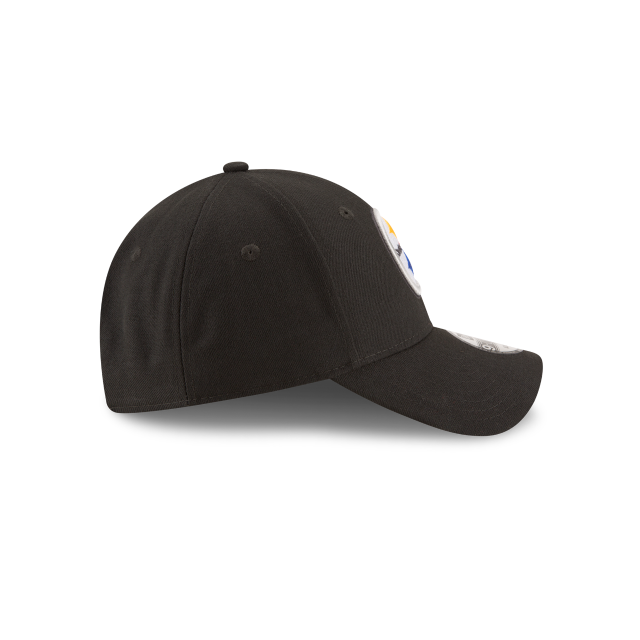 Pittsburgh Steelers NFL New Era Men Black 9Forty The League Adjustable Hat product image 3, provided for visual reference