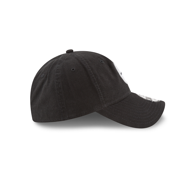 Pittsburgh Steelers NFL New Era Men Black 9Twenty Core Classic Adjustable Hat product image 3, provided for visual reference