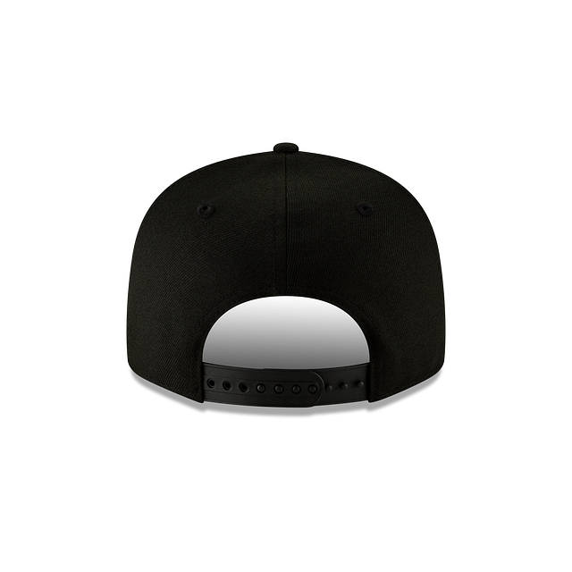 Pittsburgh Steelers NFL New Era Men Black On Black 9Fifty Basic Snapback product image 2, provided for visual reference and