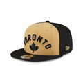 Toronto Raptors NBA New Era Men Beige 9Fifty City Edition Snapback product image 1, provided for visual reference and