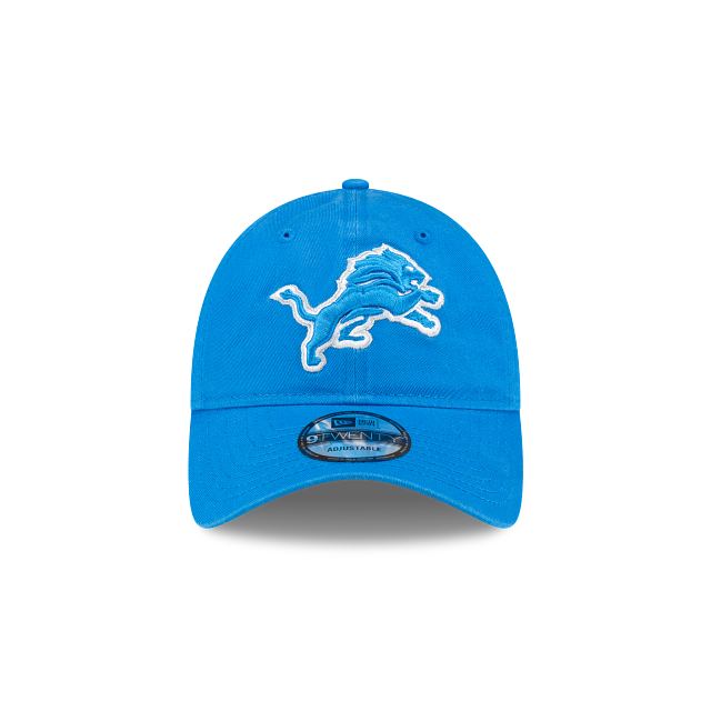Detroit Lions NFL New Era Men Honolulu Blue 9Twenty Core Classic Adjustable Hat product image 7, provided for visual