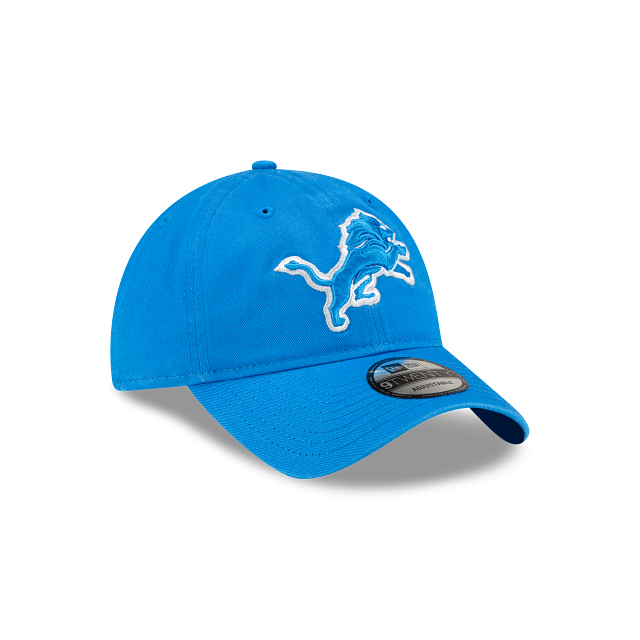 Detroit Lions NFL New Era Men Honolulu Blue 9Twenty Core Classic Adjustable Hat product image 6, provided for visual