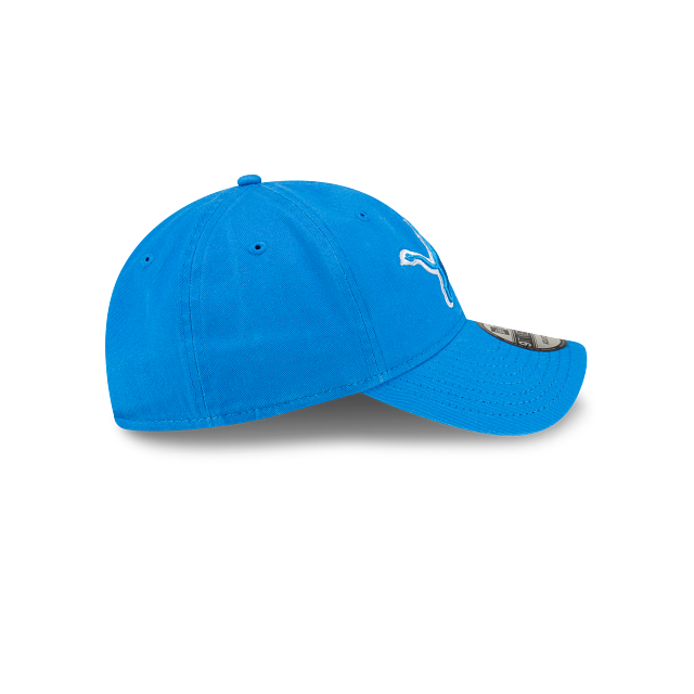 Detroit Lions NFL New Era Men Honolulu Blue 9Twenty Core Classic Adjustable Hat product image 4, provided for visual
