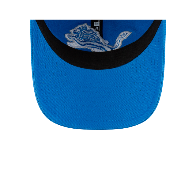 Detroit Lions NFL New Era Men Honolulu Blue 9Twenty Core Classic Adjustable Hat product image 3, provided for visual
