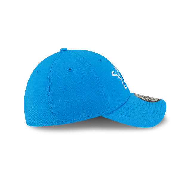 Detroit Lions NFL New Era Men Blue 39Thirty Team Classic Stretch Fit Hat product image 4, provided for visual reference and