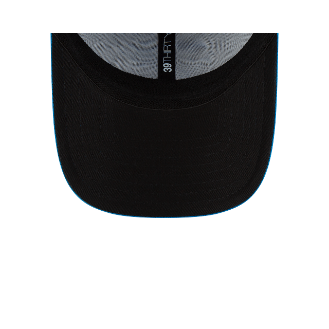 Detroit Lions NFL New Era Men Blue 39Thirty Team Classic Stretch Fit Hat product image 3, provided for visual reference and