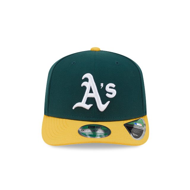 Oakland Athletics MLB New Era Men Green/Yellow 9Seventy Player Replica Snapback product image 6, provided for visual