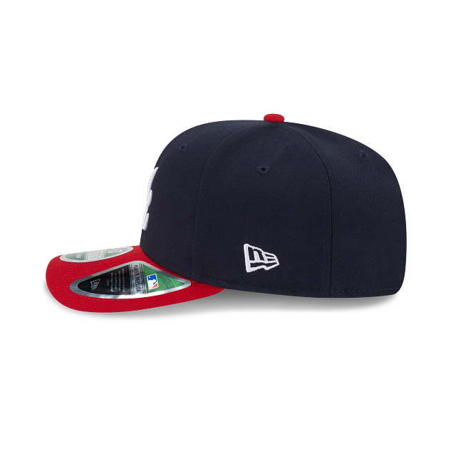 Atlanta Braves MLB New Era Men Navy/Red 9Seventy Player Replica Snapback product image 6, provided for visual reference and