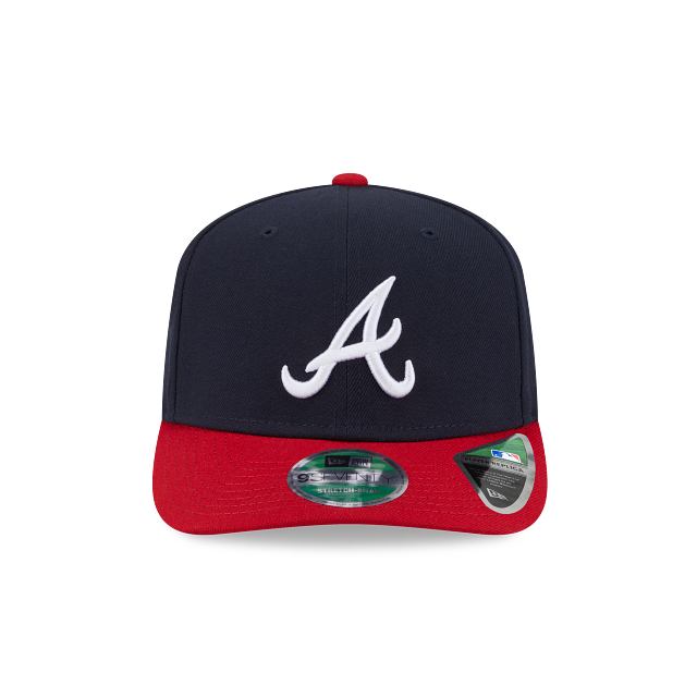 Atlanta Braves MLB New Era Men Navy/Red 9Seventy Player Replica Snapback product image 4, provided for visual reference and
