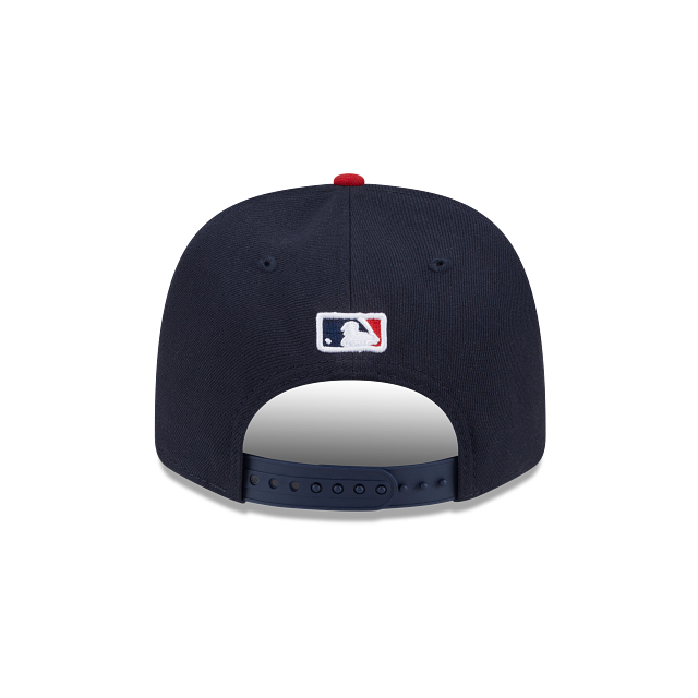 Atlanta Braves MLB New Era Men Navy/Red 9Seventy Player Replica Snapback product image 2, provided for visual reference and