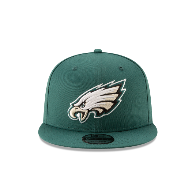 Philadelphia Eagles NFL New Era Men Midnight Green 9Fifty Basic Snapback product image 5, provided for visual reference and