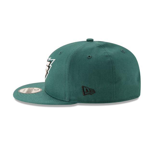 Philadelphia Eagles NFL New Era Men Midnight Green 9Fifty Basic Snapback product image 4, provided for visual reference and