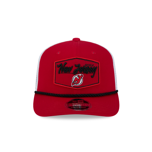 New Jersey Devils NHL New Era Men Red 9Seventy Cord Snapback Hat product image 7, provided for visual reference and product