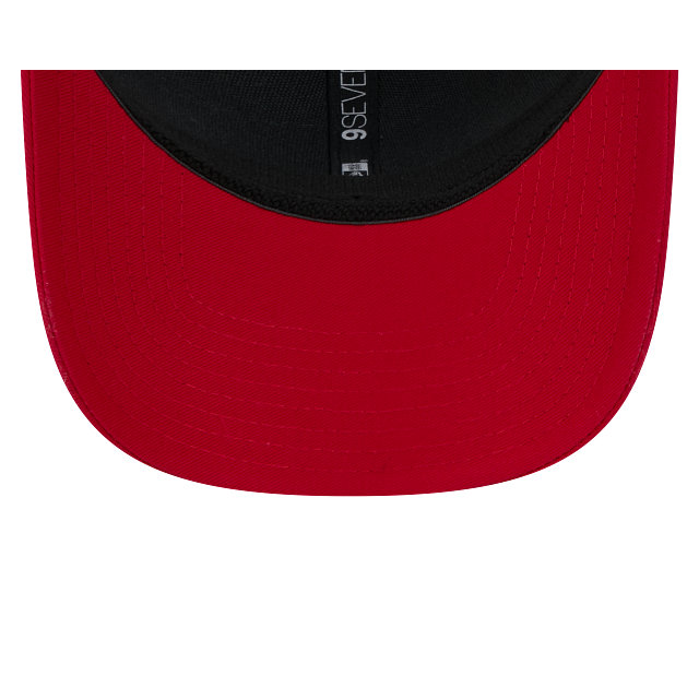 New Jersey Devils NHL New Era Men Red 9Seventy Cord Snapback Hat product image 3, provided for visual reference and product