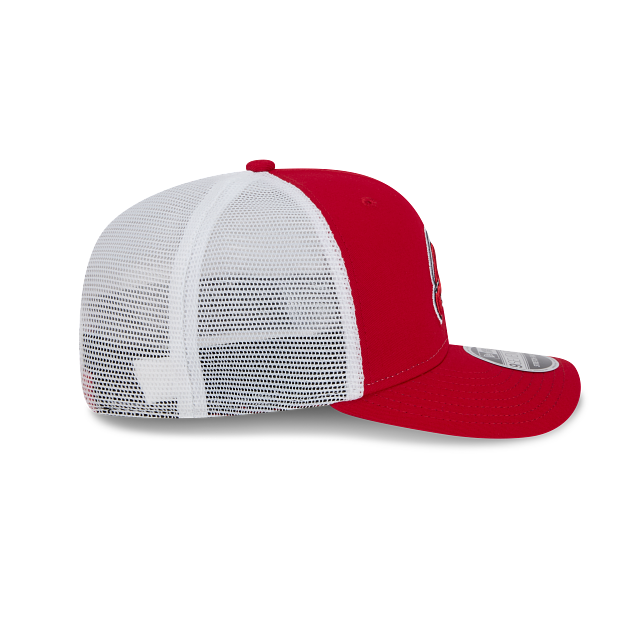 New Jersey Devils NHL New Era Men Red 9Seventy Team Color Snapback Hat product image 4, provided for visual reference and