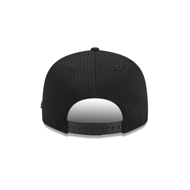 New York Yankees MLB New Era Men Black 9Fifty 2009 Inaugural Season Post Up Pin Snapback product image 3, provided for