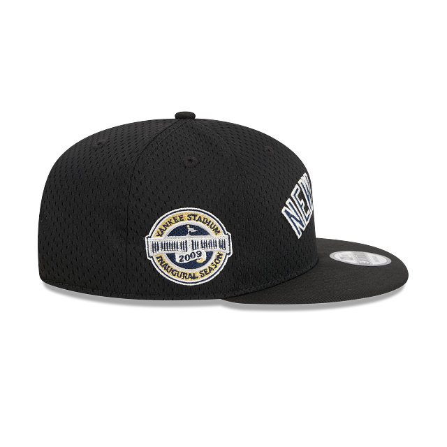 New York Yankees MLB New Era Men Black 9Fifty 2009 Inaugural Season Post Up Pin Snapback product image 5, provided for