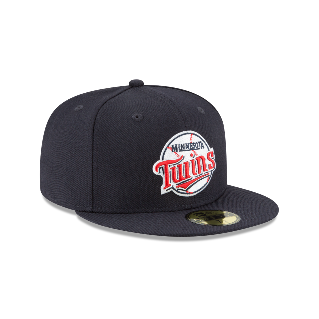 Minnesota Twins MLB New Era Men Navy 59Fifty 1987 Cooperstown Wool Fitted Hat product image 6, provided for visual reference