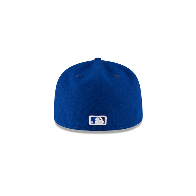 Toronto Blue Jays MLB New Era Youth White/Royal 59Fifty Authentic Collection Fitted Hat product image 2, provided for visual