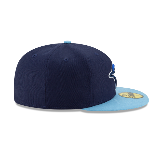 Toronto Blue Jays MLB New Era Youth Royal/Navy 59Fifty Authentic Collection Alternate Fitted Hat product image 3, provided