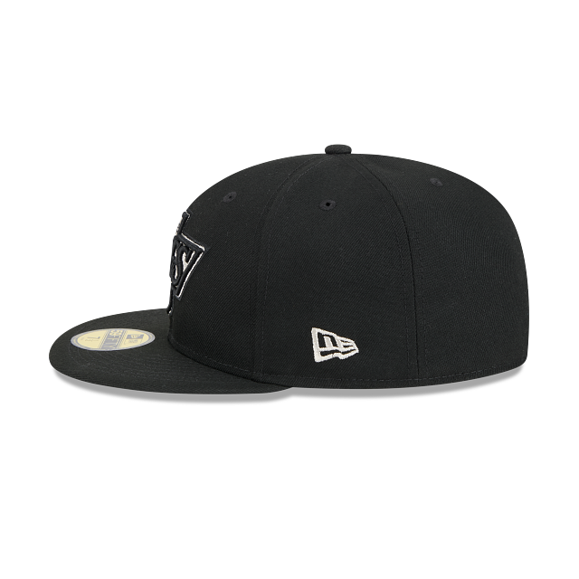 Los Angeles Kings NHL New Era Men Black 59Fifty Core Fitted Hat product image 5, provided for visual reference and product