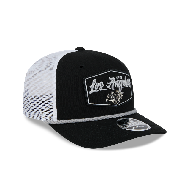 Los Angeles Kings NHL New Era Men Black 9Seventy Cord Snapback Hat product image 6, provided for visual reference and