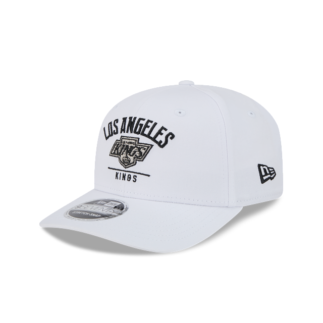 Los Angeles Kings NHL New Era Men White 9Seventy Snapback Hat product image 1, provided for visual reference and product