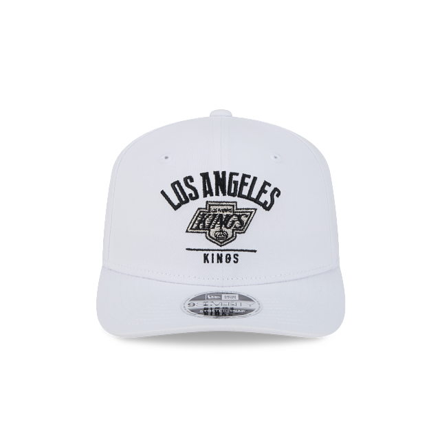 Los Angeles Kings NHL New Era Men White 9Seventy Snapback Hat product image 7, provided for visual reference and product