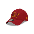 Washington Commanders NFL New Era Men Red 9Twenty Core Classic Adjustable Hat product image 1, provided for visual reference
