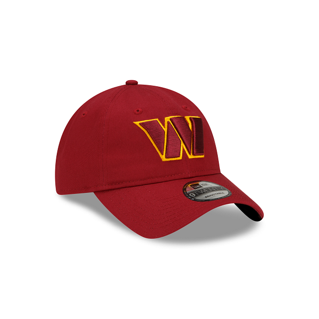Washington Commanders NFL New Era Men Red 9Twenty Core Classic Adjustable Hat product image 7, provided for visual reference