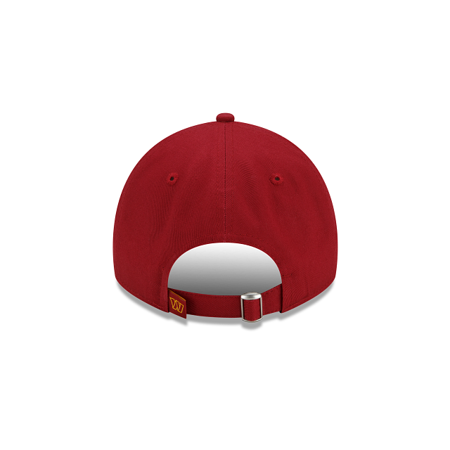 Washington Commanders NFL New Era Men Red 9Twenty Core Classic Adjustable Hat product image 2, provided for visual reference