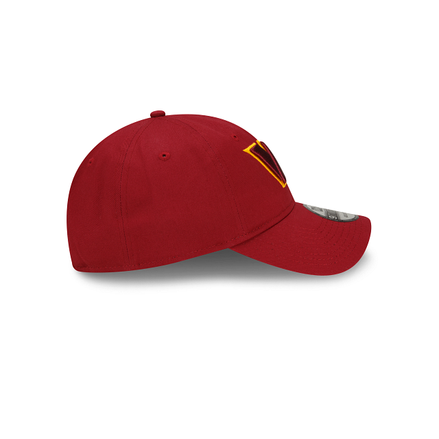Washington Commanders NFL New Era Men Red 9Twenty Core Classic Adjustable Hat product image 4, provided for visual reference