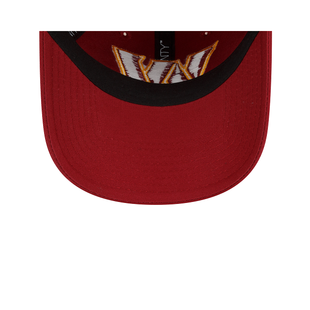 Washington Commanders NFL New Era Men Red 9Twenty Core Classic Adjustable Hat product image 3, provided for visual reference
