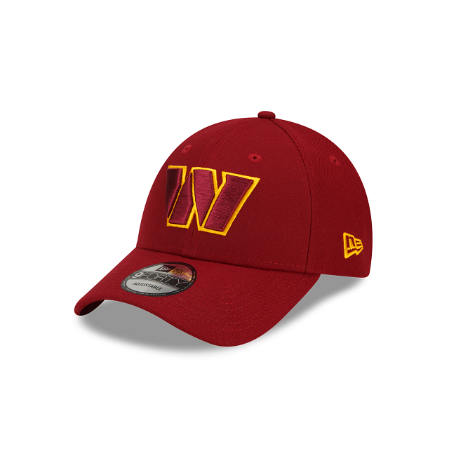 Washington Commanders NFL New Era Men Red 9Forty The League Adjustable Hat product image 1, provided for visual reference