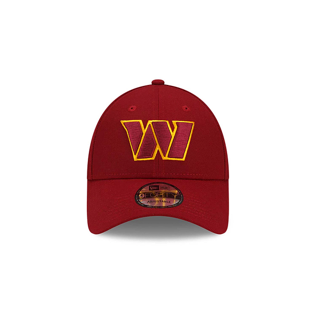 Washington Commanders NFL New Era Men Red 9Forty The League Adjustable Hat product image 7, provided for visual reference
