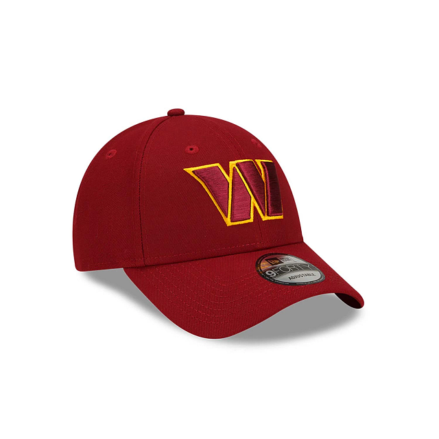 Washington Commanders NFL New Era Men Red 9Forty The League Adjustable Hat product image 6, provided for visual reference