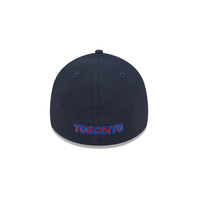 Toronto Blue Jays MLB New Era Men Navy 39Thirty 2024 City Connect Stretch Fit Hat product image 2, provided for visual