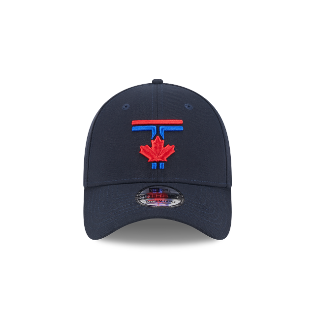 Toronto Blue Jays MLB New Era Men Navy 39Thirty 2024 City Connect Stretch Fit Hat product image 6, provided for visual